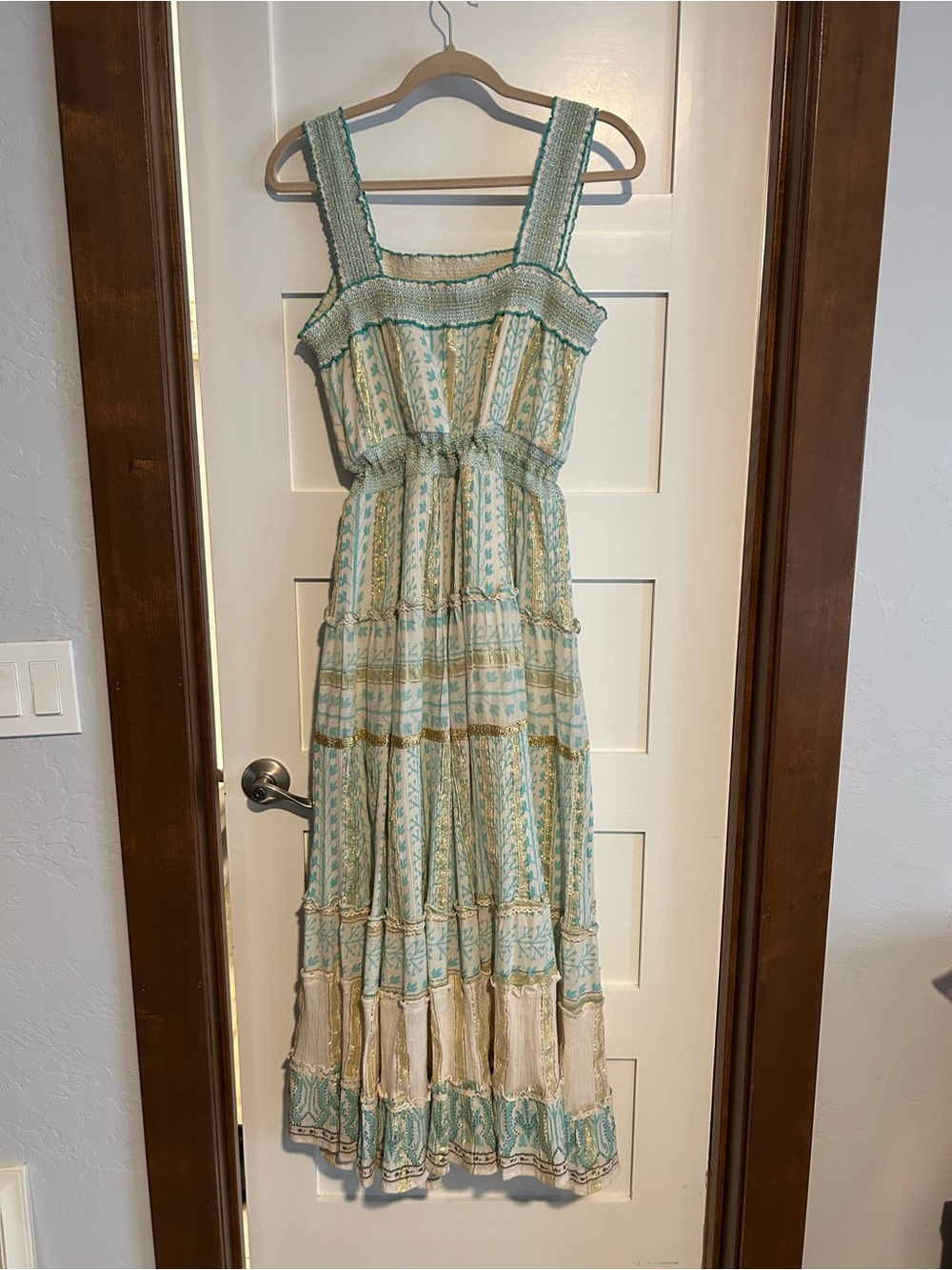 Soft Surroundings Boho Aegean Maxi Maxi Dress Size Large - Picture 6 of 8